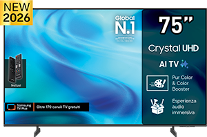 SMART TV 4K LED UE75U8000H