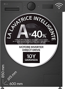 Lavatrice 13kg Next AI DD™ F4X7013TBB