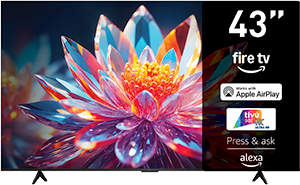 SMART TV 4K QLED 43T6C