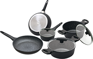 BATTERIA 8 PEZZI MOON STONE PLUS