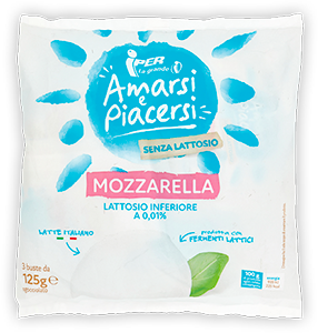 Mozzarella senza lattosio 125 g x3