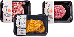 Prodotti panati o preparazioni di carne senza glutine