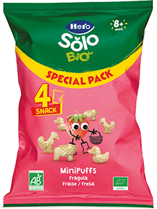SNACK MINI PUFF FRAGOLA 