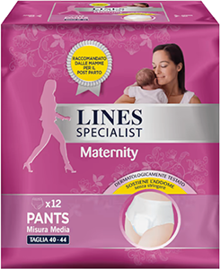 MUTANDINE ASSORBENTI POST PARTO