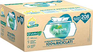 SALVIETTE ACQUA PURA QUADRIPACK