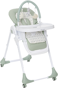 SEGGIOLONE G-LUNCH & PLAY GREEN 