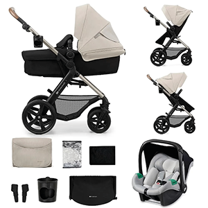TRIO MOOV 2 MOONLIGHT GREY CON RUOTE EVA
