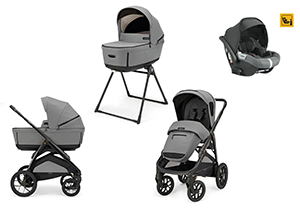 TRIO SYSTEM4 APTICA XT CANYON GREY CON SEGGIOLINO DARWIN 