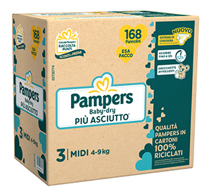 PANNOLINO BABY DRY ESAPACK TRADIZIONALE