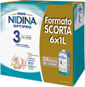 LATTE LIQUIDO NIDINA OPTIPRO 3