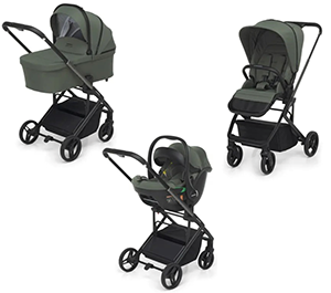 TRIO TICTOC OLIVE CON SEGGIOLINO AUTO I-SIZE 