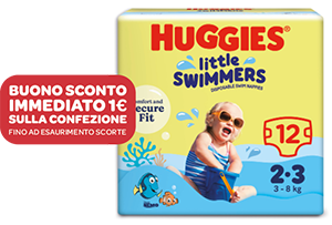 PANNOLINO COSTUMINO LITTLE SWIMMERS PACCO SINGOLO