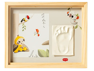 CORNICE IN LEGNO CON KIT PER IMPRONTE