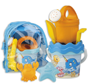 ZAINO SET MARE FISH/UNICORNO