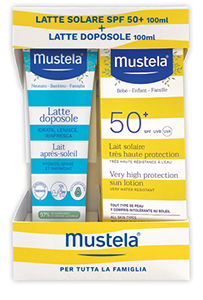LATTE SOLARE SPF50+ 100ML + LATTE DOPOSOLE 100ML