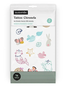 TATUAGGI STICKERS ALLA CITRONELLA 