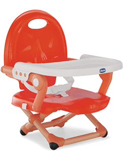 RIALZO SEDIA POCKET SNACK POPPY RED