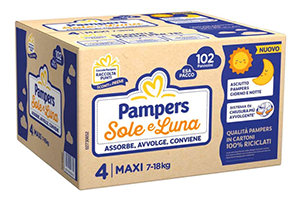 PANNOLINO SOLE E LUNA ESAPACK TRADIZIONALE 