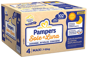 PANNOLINO SOLE E LUNA ESAPACK TRADIZIONALE 