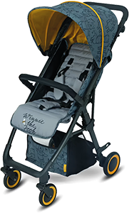 PASSEGGINO MANHATTAN 2.0 WINNIE THE POOH GRIGIO-GIALLO