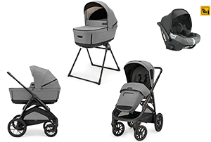 TRIO SYSTEM4 APTICA XT CANYON GREY CON SEGGIOLINO DARWIN 