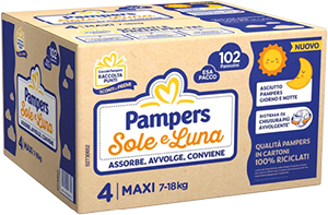 PANNOLINO SOLE E LUNA ESAPACK TRADIZIONALE 