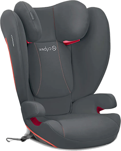 SEGGIOLINO AUTO (LINEA SILVER) SOLUTION B I-FIX GREY