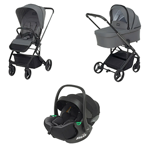 TRIO TICTOC STONE CON SEGGIOLINO REK GREY
