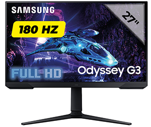 MONITOR GAMING ODYSSEY G3 27” FHD FLAT