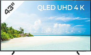 TV QLED 43” UHD 4K QE43Q60DAUXZT