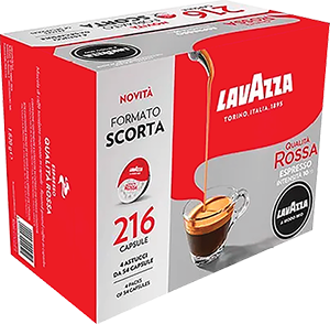 CAPSULE CAFFÈ QUALITÀ ROSSA 216PZ