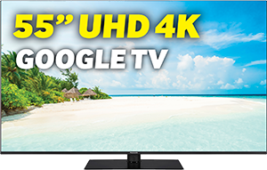 TV LED 55” UHD 4K TN55W70