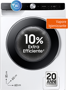 Lavatrice 1.400 giri Ai•Control WW11DG6B25LK