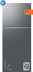 Frigorifero Doppia Porta EcoFlex® AI RT38CG6624S9