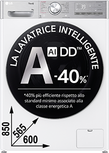LAVATRICE INTELLIGENTE AI DDTM F4R9009TPWC