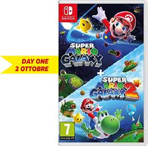 GIOCO NINTENDO SWITCH SUPER MARIO GALAXY + SUPER MARIO GALAXY 2