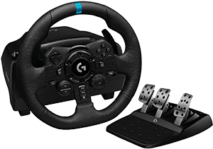 VOLANTE DA CORSA E PEDALI TRUE FORCE G923 PER PC E CONSOLE