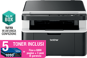 MULTIFUNZIONE LASER MONOCROMATICO DCP-1612WMWB