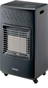 STUFA A GAS INFRAROSSI STOVY INFRA BLACK