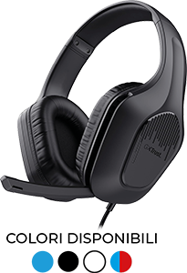 CUFFIE GAMING LEGGERE GXT 415 ZIROX