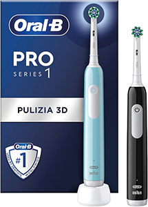 SPAZZOLINO ELETTRICO PRO1DUOBLACKBLU