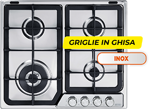 PIANO COTTURA GAS PFI46GH 60 CM  