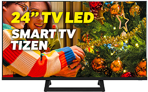 TV LED 24” HDR QT24HTF8A