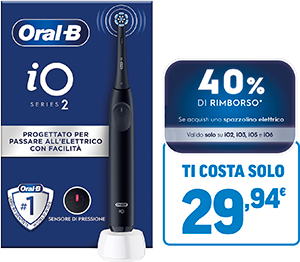 SPAZZOLINO ELETTRICO IO2CLEANANDCAREBLACK