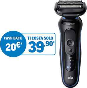 RASOIO RICARICABILE 3LAME 52B1000S