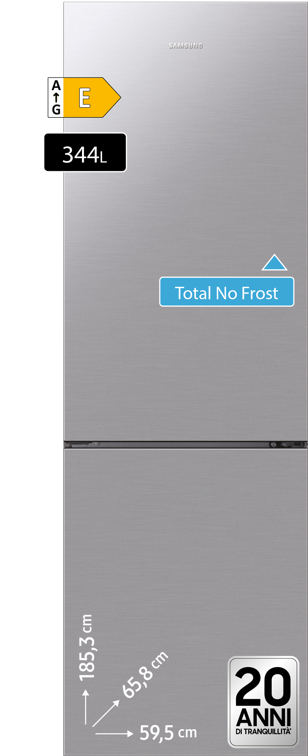 Frigorifero Combinato EcoFlex® RB33B610ESA