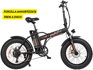 ALL-ROAD MONSTER BIKE PIEGHEVOLE AMMORTIZZATA
