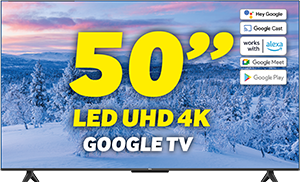 TV LED 50” UHD 4K 50P69K