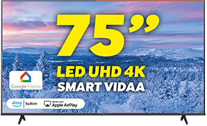 TV LED UHD 4K 75” 75A69Q