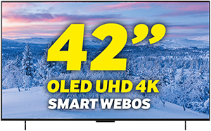 TV OLED 42” UHD 4K OLED42C55LA